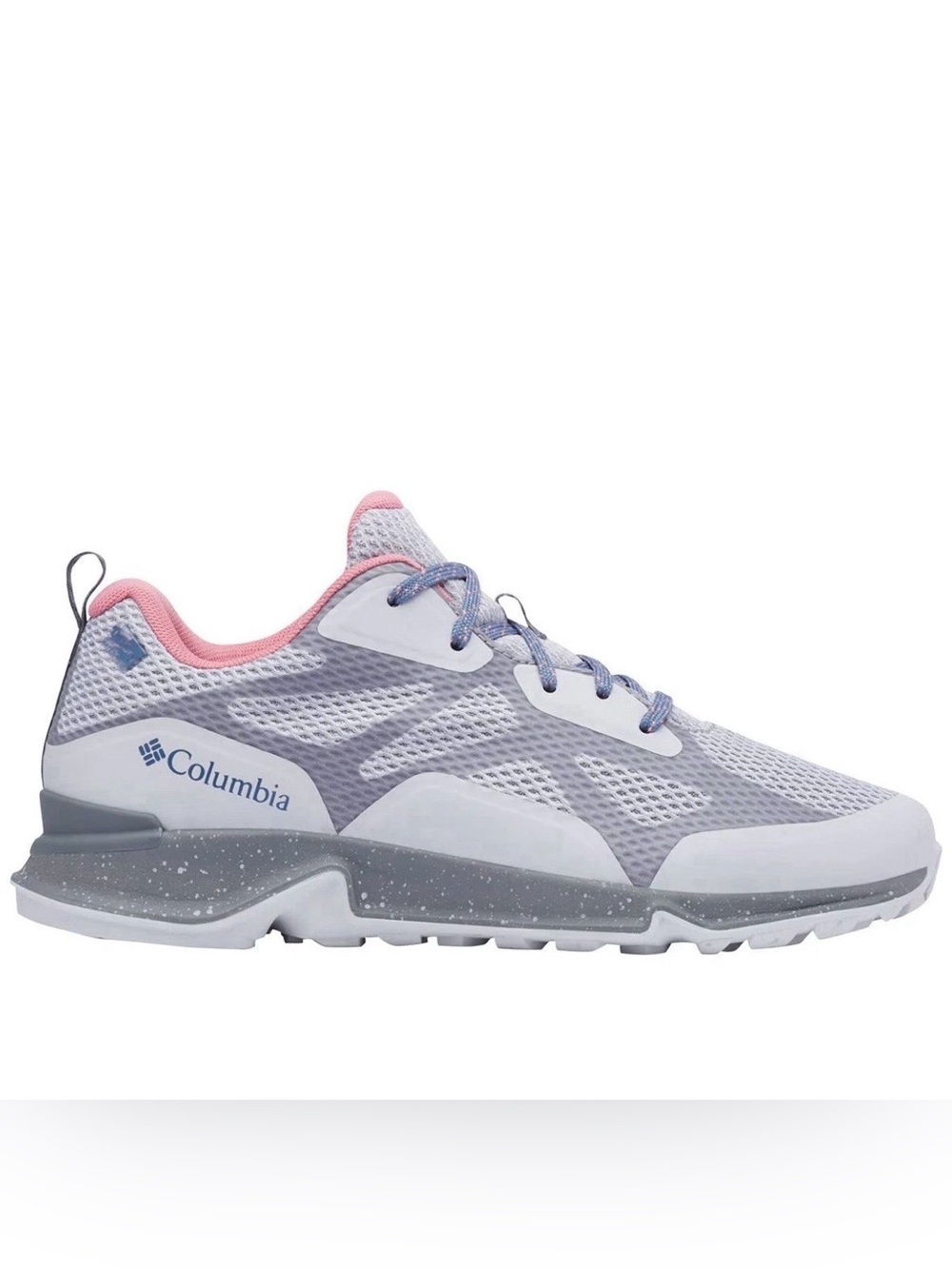 Columbia Women’s Vitesse Outdry Hiking Shoe Gray/Pink Size 6 EUC